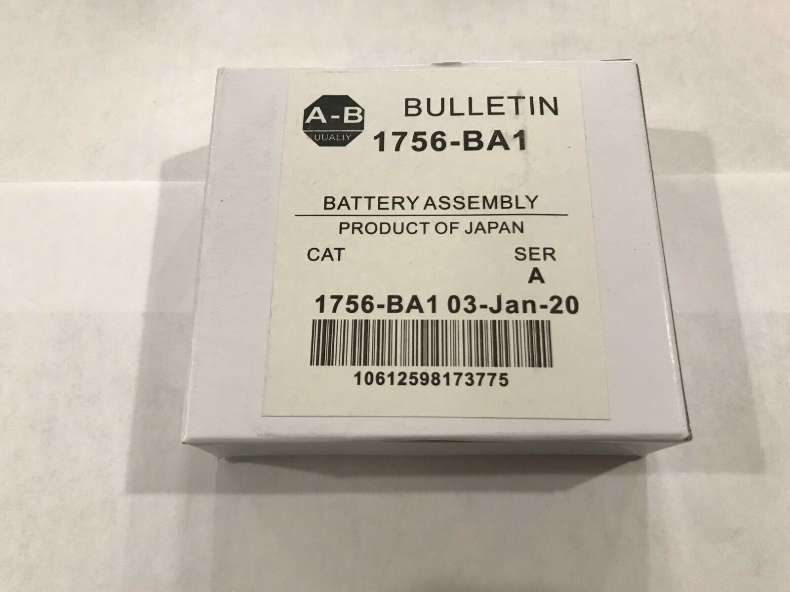 Allen Bradley Controllogix Plc Battery 1756-ba1 1756-l61 1756-l62 1756-l63 L1